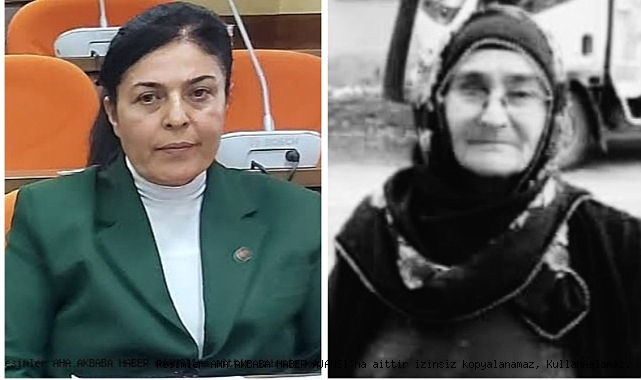 Başkan Nazife Özdemir ; Acı kaybımız, Cemal Doğan'ın eşi İnsaf Doğan Hanım vefat etti