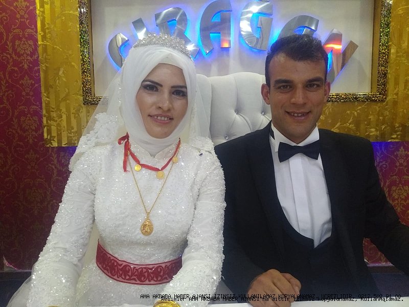 Duygu Akbaba ve Mehmet Yavuz Şahin dünya evine girdiler