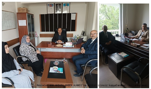 Meslek Okulları Derneği'nden Akçadağ Milli Eğitim'e Ziyaret