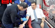 Bakan Bülent Tüfenkçi’den Mehmetçikler için Kan bağışı