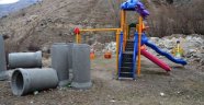 Çocuk Parkı Hafriyat Doldu