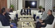 MHP İL BAŞKANI AVŞAR EMNİYET MÜDÜRÜ URAL'I ZİYARET ETTİ.