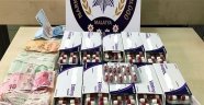 Malatya'da narkotik ekipleri, uyuşturucu madde etkisi olan 591 adet hap ele geçirdi.