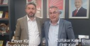 CHP İl başkanı Enver Kiraz, Kale CHP ilçe başkanlığına Zülfükar Kaleli'yi atadı