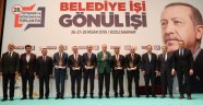 Başkan Gürkan'a Cumhurbaşkanından Plaket