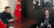 Mustafa Akbaba, Malatya'da Koray Karçı'yı Ziyaret Etti