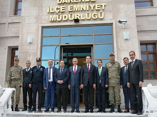 VALİ TOPRAK, HİZMETE GİRECEK YENİ EMNİYET MÜDÜRLÜĞÜ BİNASINDA İNCELEMELERDE BULUNDU